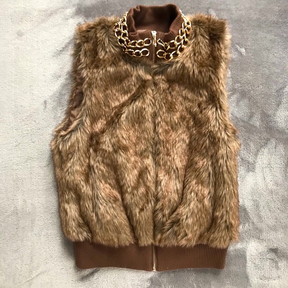 Vintage BeBe vest NWT